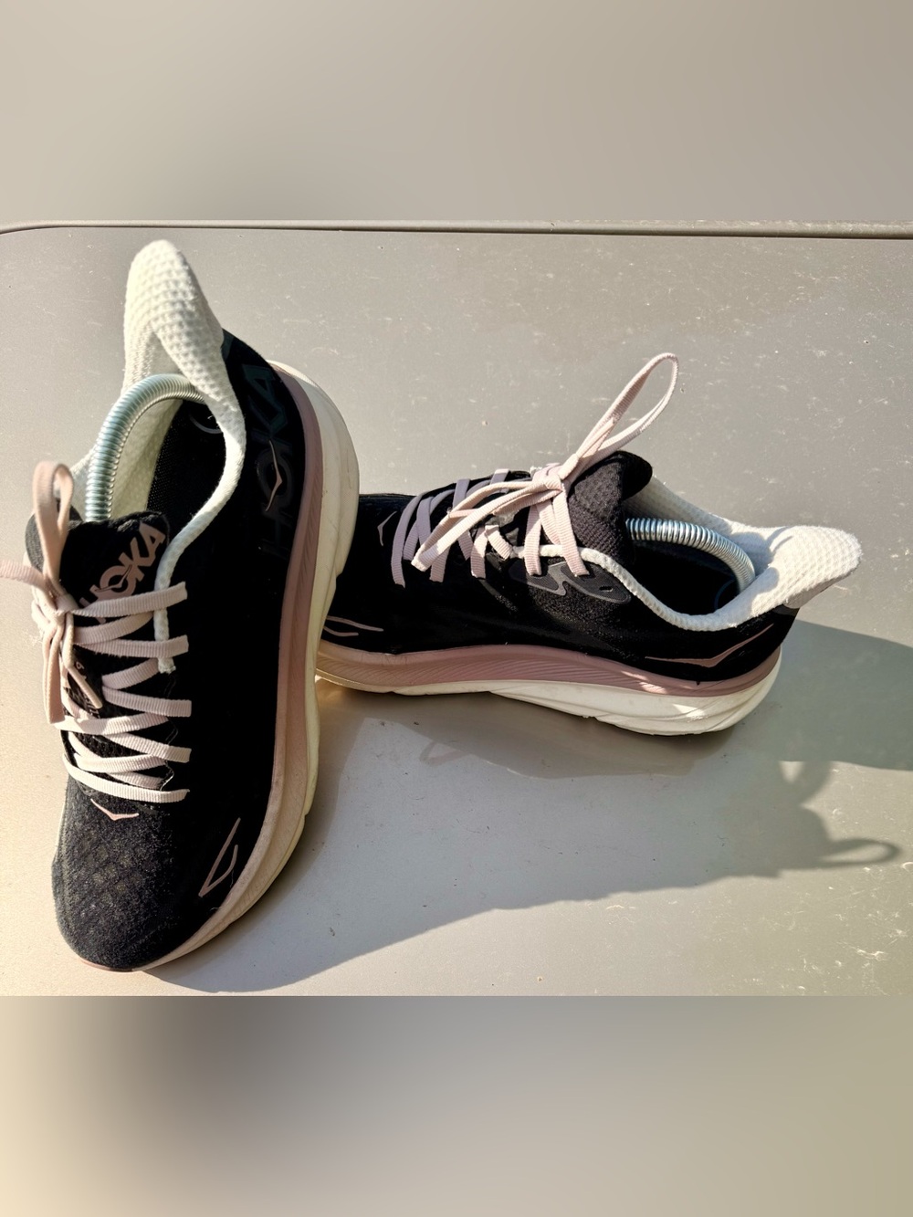 📣 Hoka One One Clifton 9 Obsidian Quartzite Athletic Running Shoes
